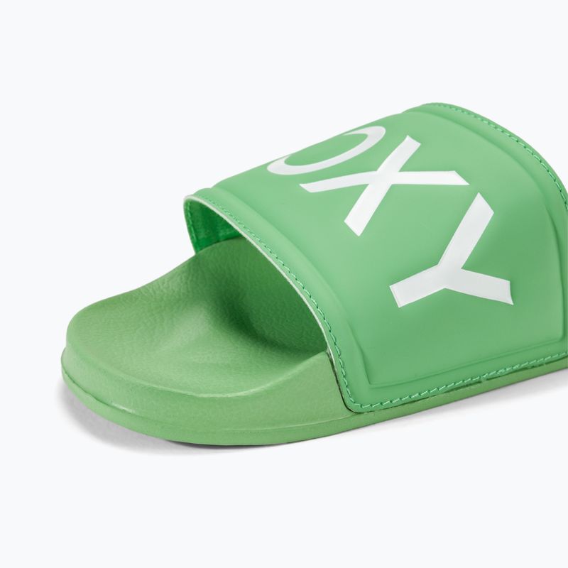 Dámské nazouváky ROXY Slippy II green 7