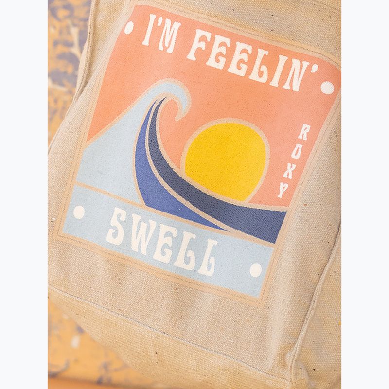 Dámská taška ROXY Drink The Wave Tote tapioca bag 9
