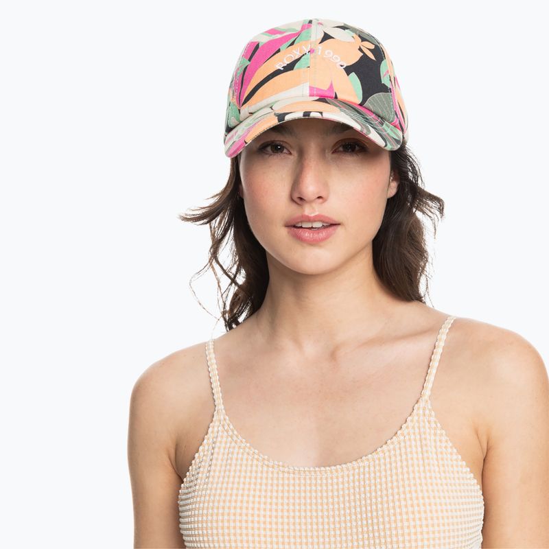 Dámská kšiltovka  ROXY Toadstool Printed anthracite palm song 5