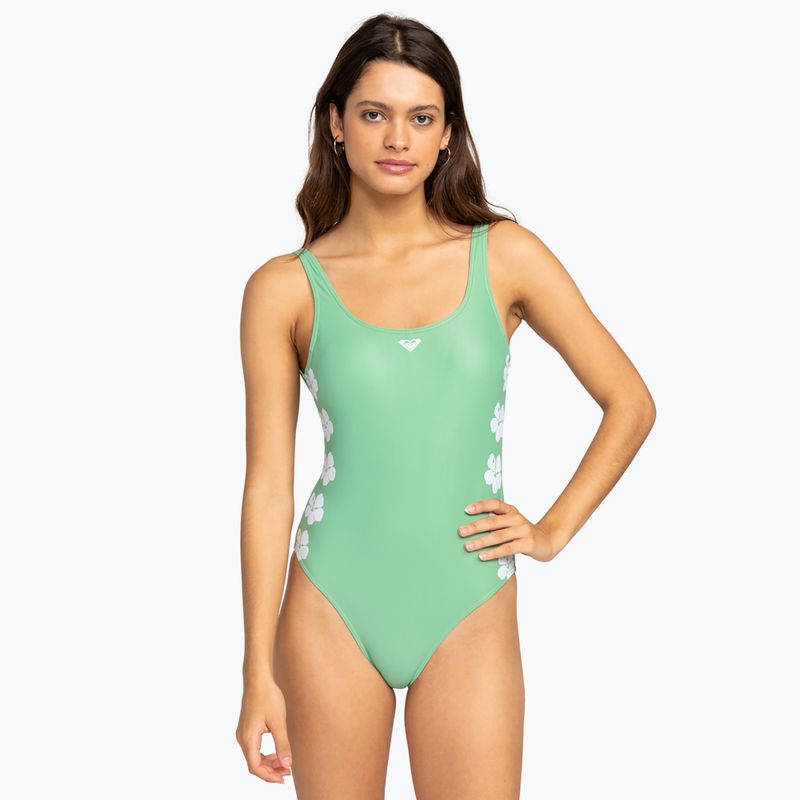 Dámské jednodílné plavky ROXY Totally Iconic zephyr green og roxy small 2