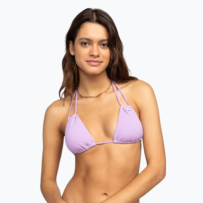 Horní díl plavek  ROXY Aruba Mini Tiki Tri crocus petal 2