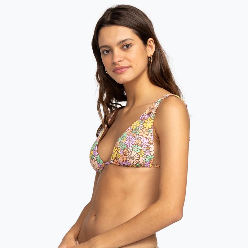 Horní díl plavek  ROXY All About Sol Elongated Tri root beer all about sol mini 4