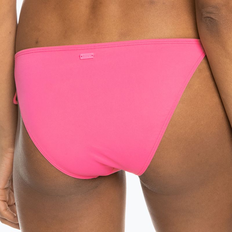Spodní díl plavek  ROXY Beach Classics Bikini Tie shocking pink 4