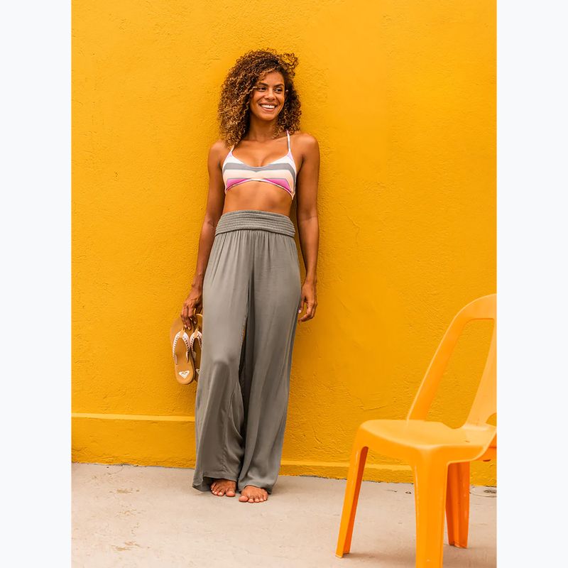 Horní díl plavek  ROXY Vista Stripe Strappy agave green very vista stripe 6