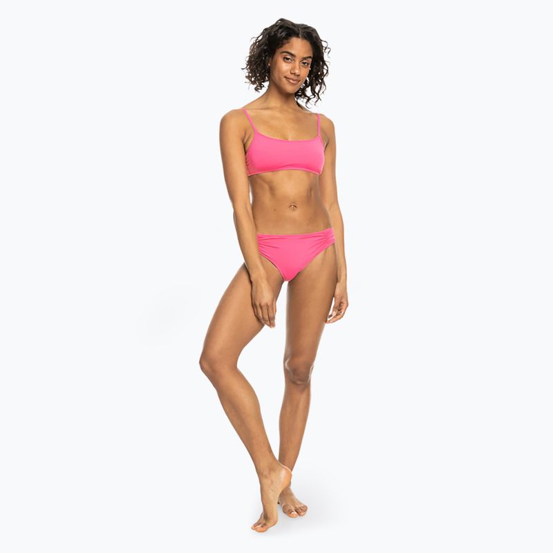 Spodní díl plavek  ROXY Beach Classics Hipster shocking pink 3