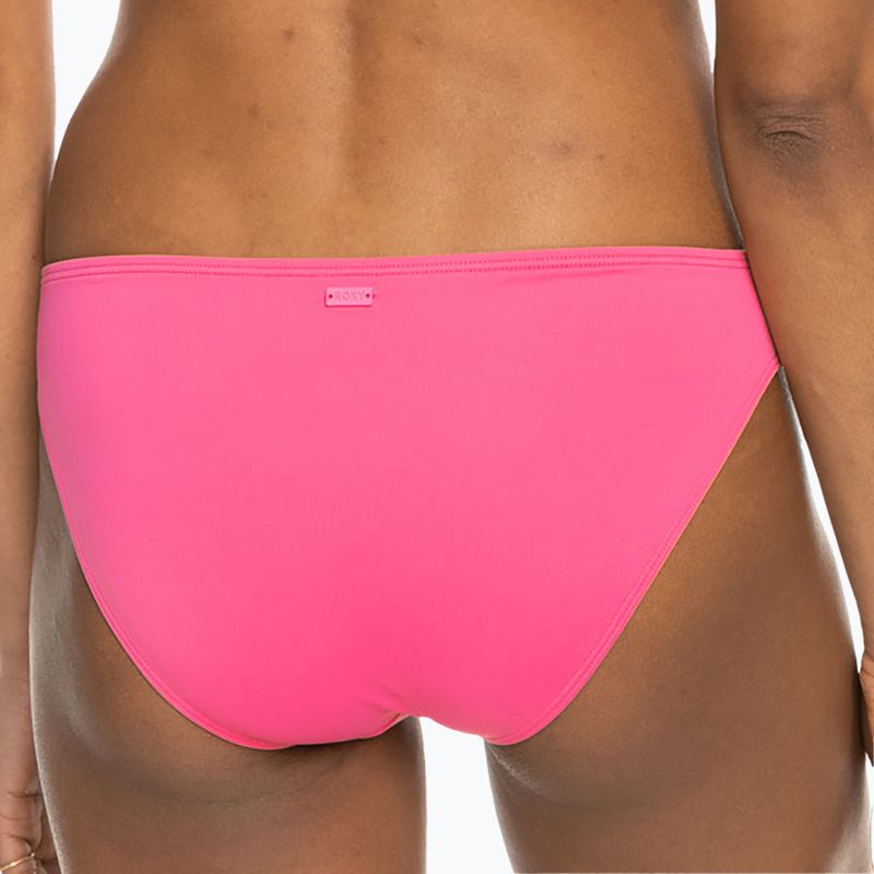 Spodní díl plavek  ROXY Beach Classics Hipster shocking pink 4
