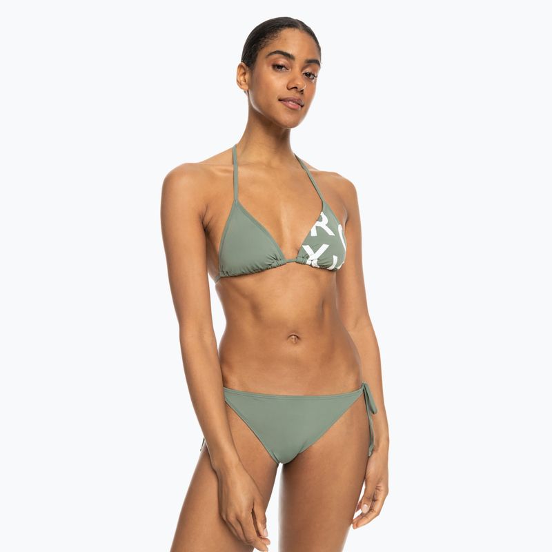Dámské dvoudílné plavky ROXY Beach Classics Tie Side agave green 3
