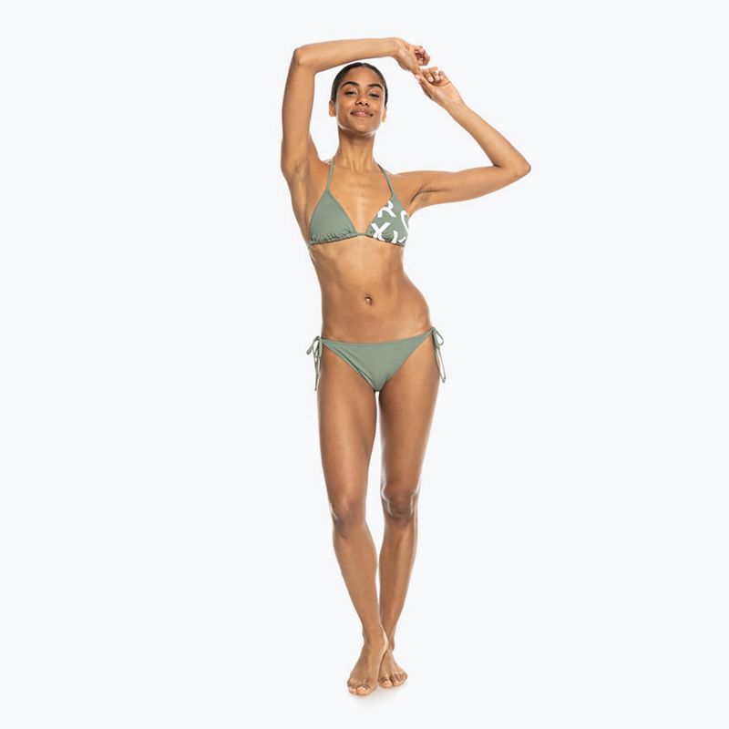 Dámské dvoudílné plavky ROXY Beach Classics Tie Side agave green 4