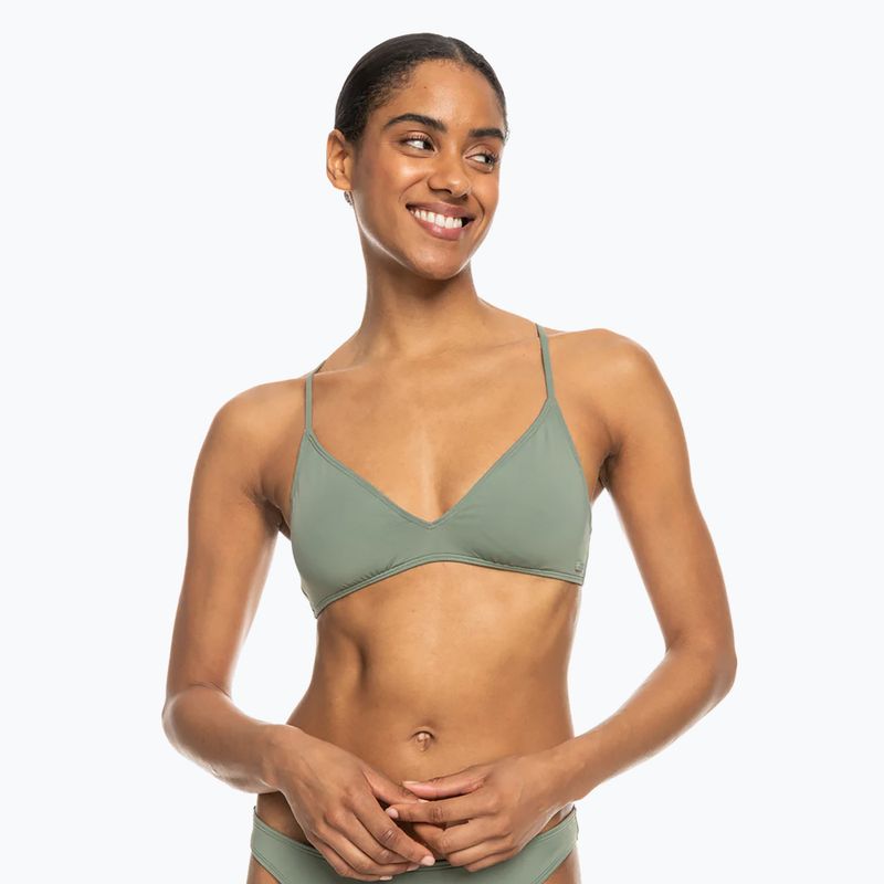 Horní díl plavek  ROXY Beach Classics Tri agave green 2