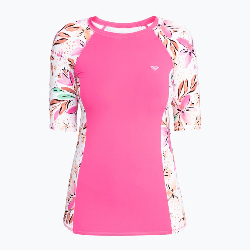 Dámské plavecké tričko ROXY Lycra Printed white happy tropical swim 5