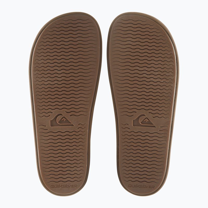 Quiksilver Rivi Suede pánské žabky tan 1 4