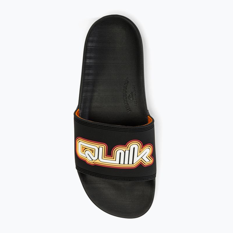 Quiksilver pánské žabky Rivi Wordmark Slide II black 2 5