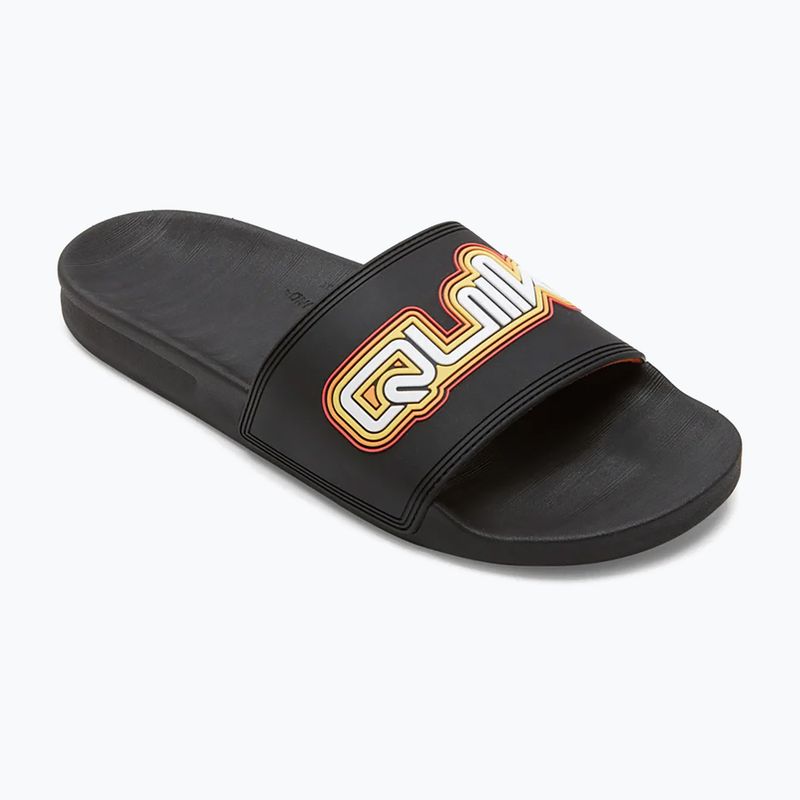 Quiksilver pánské žabky Rivi Wordmark Slide II black 2 9