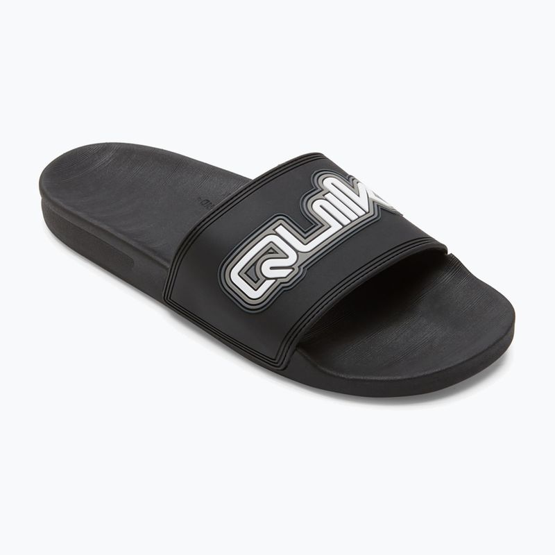 Quiksilver pánské žabky Rivi Wordmark Slide II black 1 9