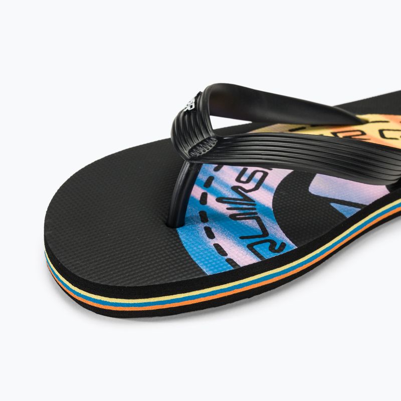 Quiksilver Molokai Art II pánské žabky black/black/orange 7