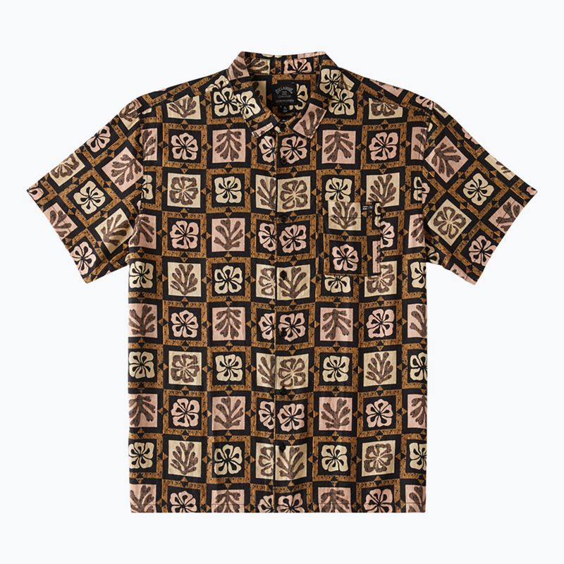 Pánské tričko Billabong Tiki Reef Hemp Woven tiki