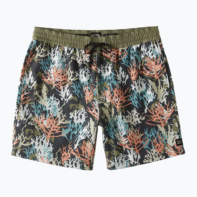 Pánské plavecké šortky Billabong Coral Garden Layback multicolor