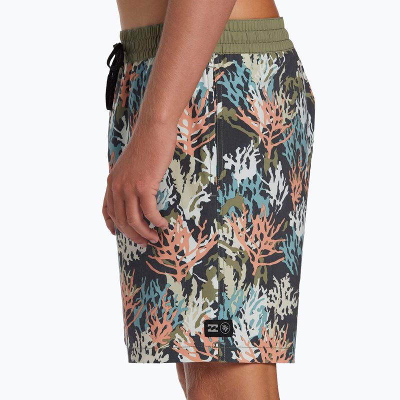 Pánské plavecké šortky Billabong Coral Garden Layback multicolor 5