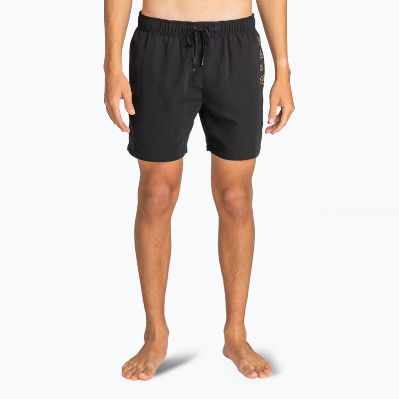 Pánské plavecké šortky Billabong All Day Heritage Layback 16" black 3