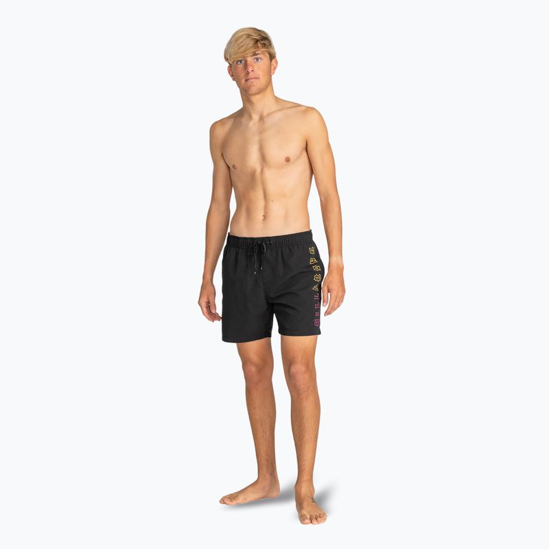 Pánské plavecké šortky Billabong All Day Heritage Layback 16" black 4