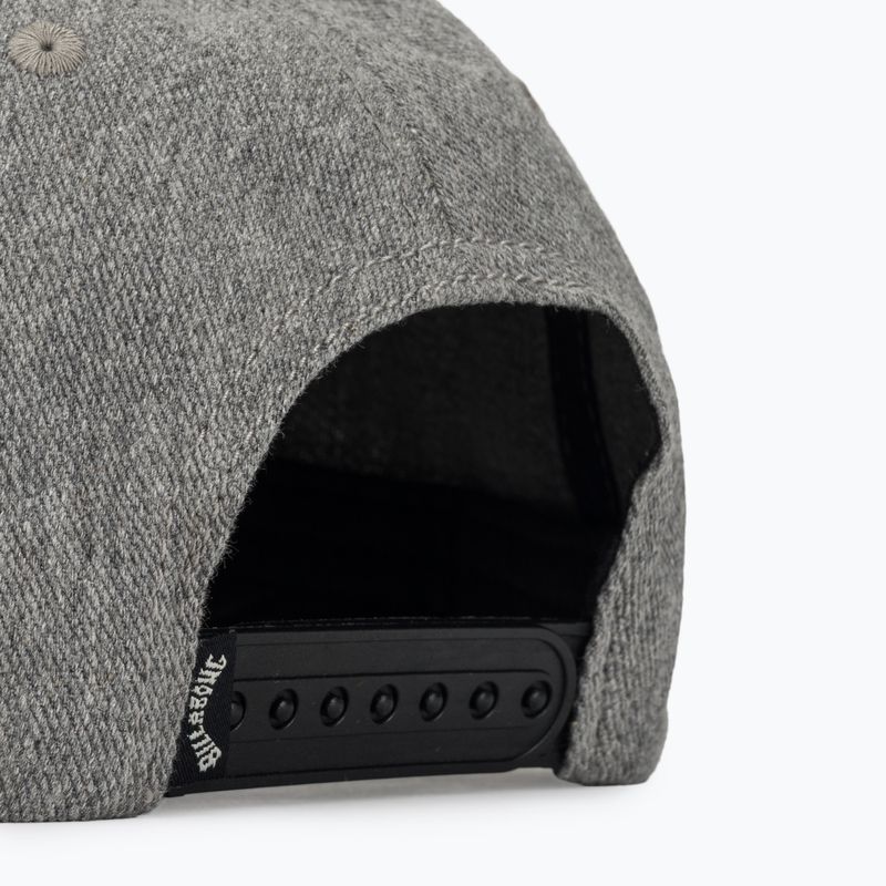 Pánská kšiltovka Billabong Arch Snapback grey heather 4