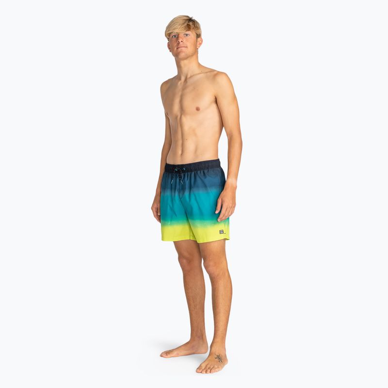 Pánské plavecké šortky Billabong All Day Fade Layback black 2