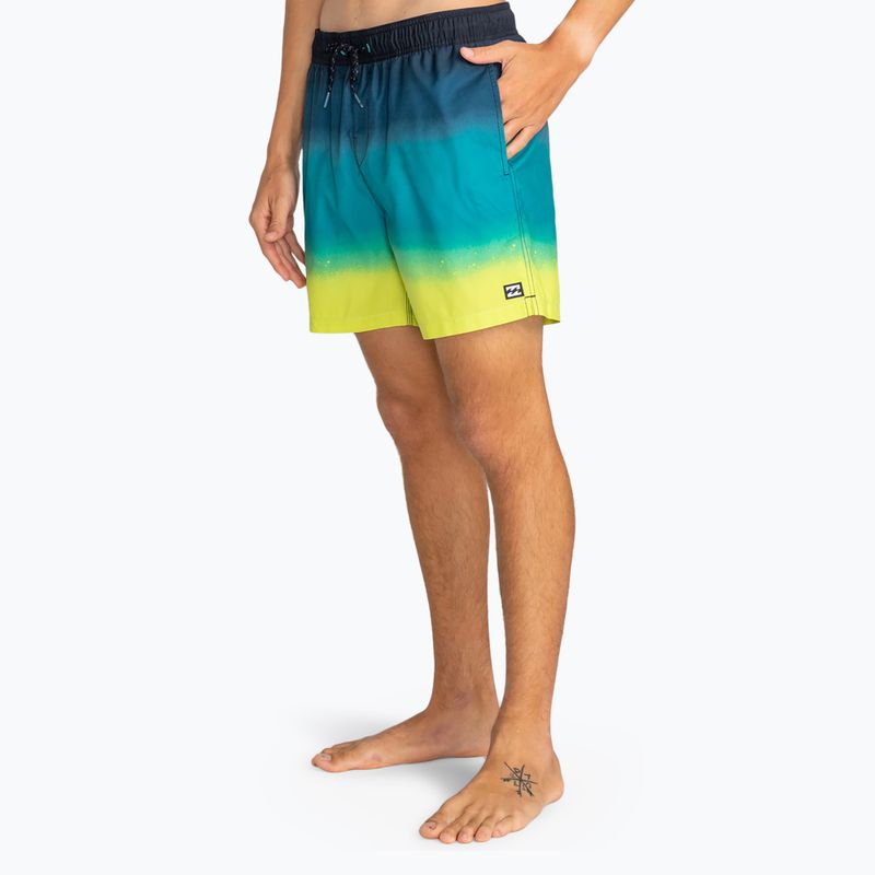 Pánské plavecké šortky Billabong All Day Fade Layback black 4