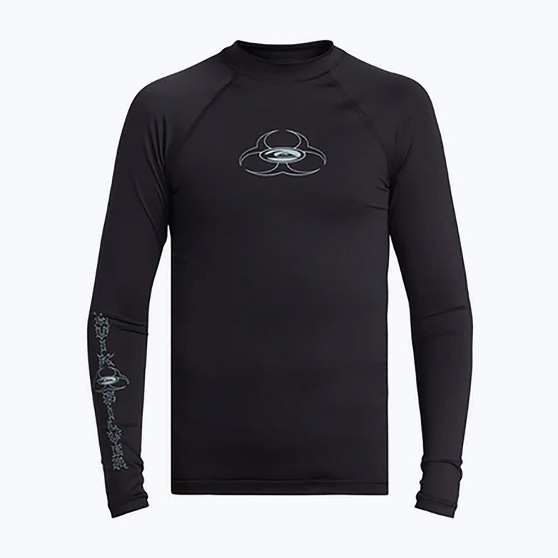 Quiksilver Saturn UPF50 černý juniorský plavecký dlouhý rukáv 5