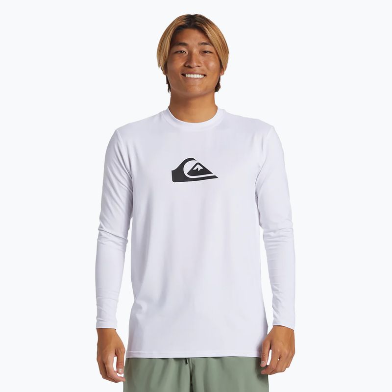 Pánské plavecké tričko Longsleeve Quiksilver Everyday Surf Tee white