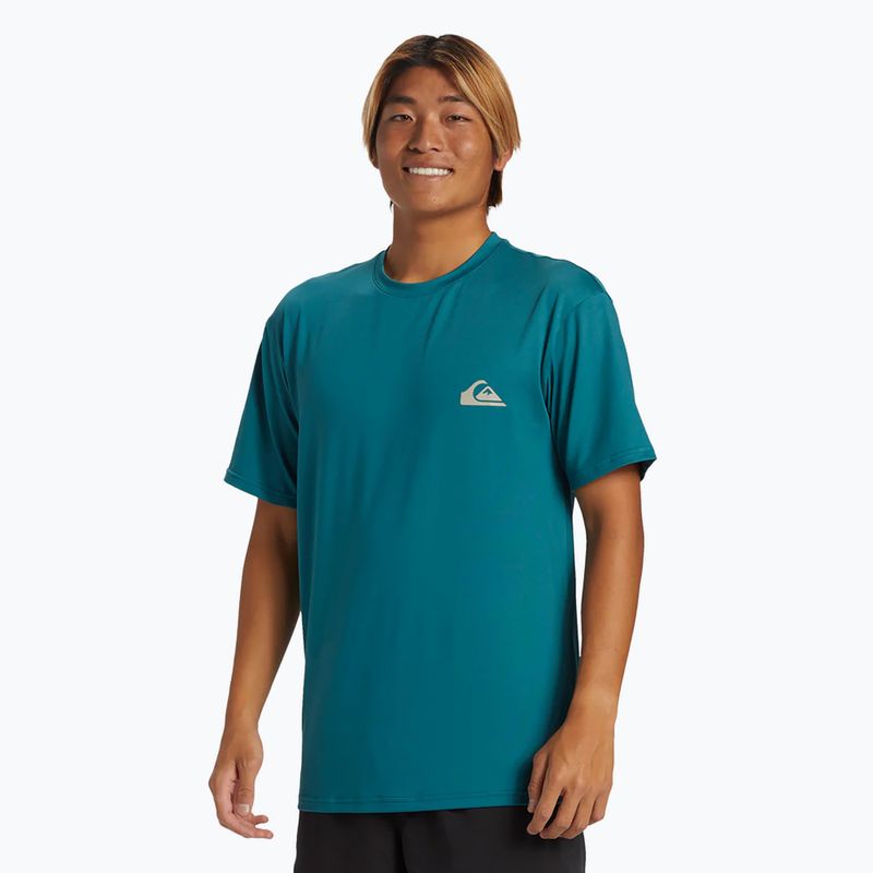 Pánské plavecké tričko Quiksilver Everyday Surf Tee colonial blue 3