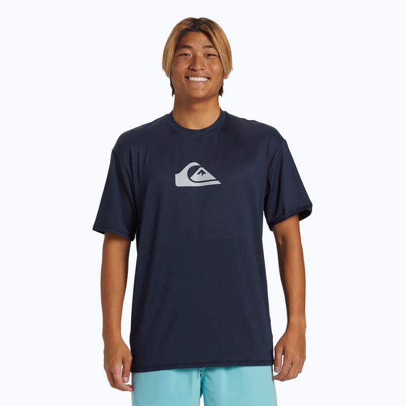 Pánské plavecké tričko Quiksilver Everyday Surf Tee dark navy