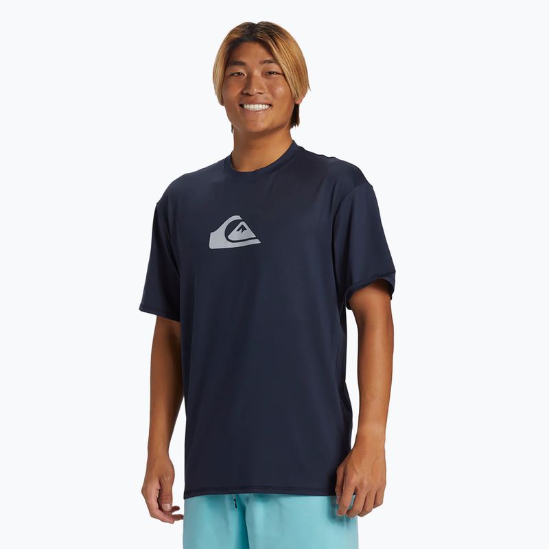 Pánské plavecké tričko Quiksilver Everyday Surf Tee dark navy 3