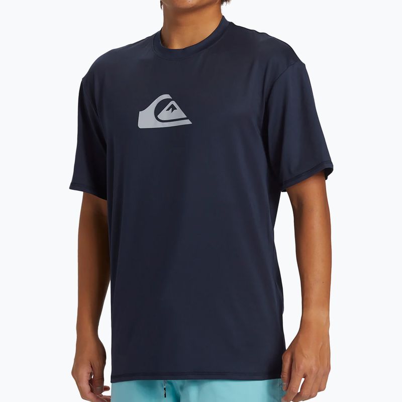 Pánské plavecké tričko Quiksilver Everyday Surf Tee dark navy 4