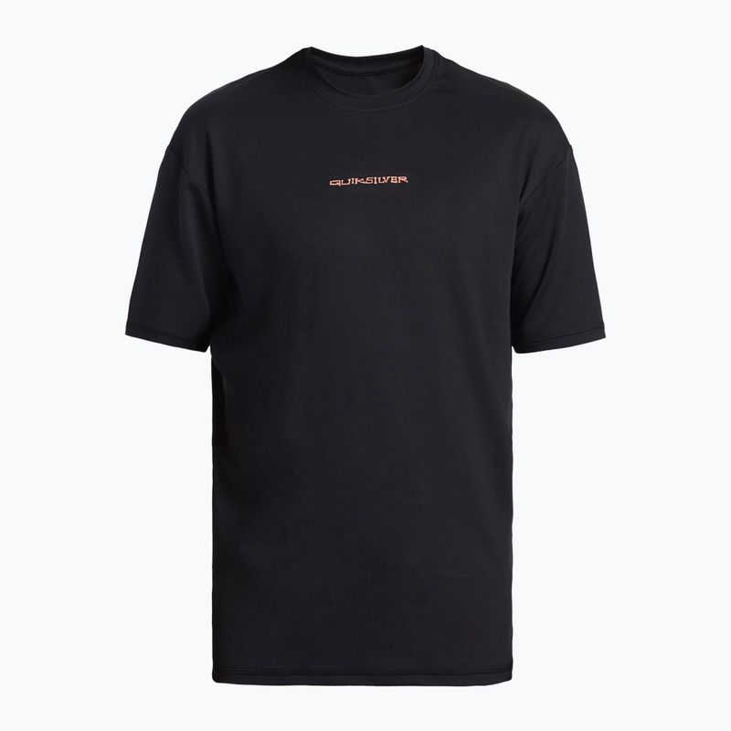 Dětské plavecké tričko Quiksilver Everyday Surf Tee black/white 5