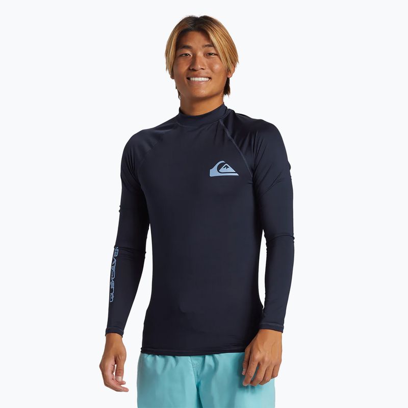 Pánské plavecké tričko longsleeve Quiksilver Everyday UPF50 Longsleeve dark navy 2