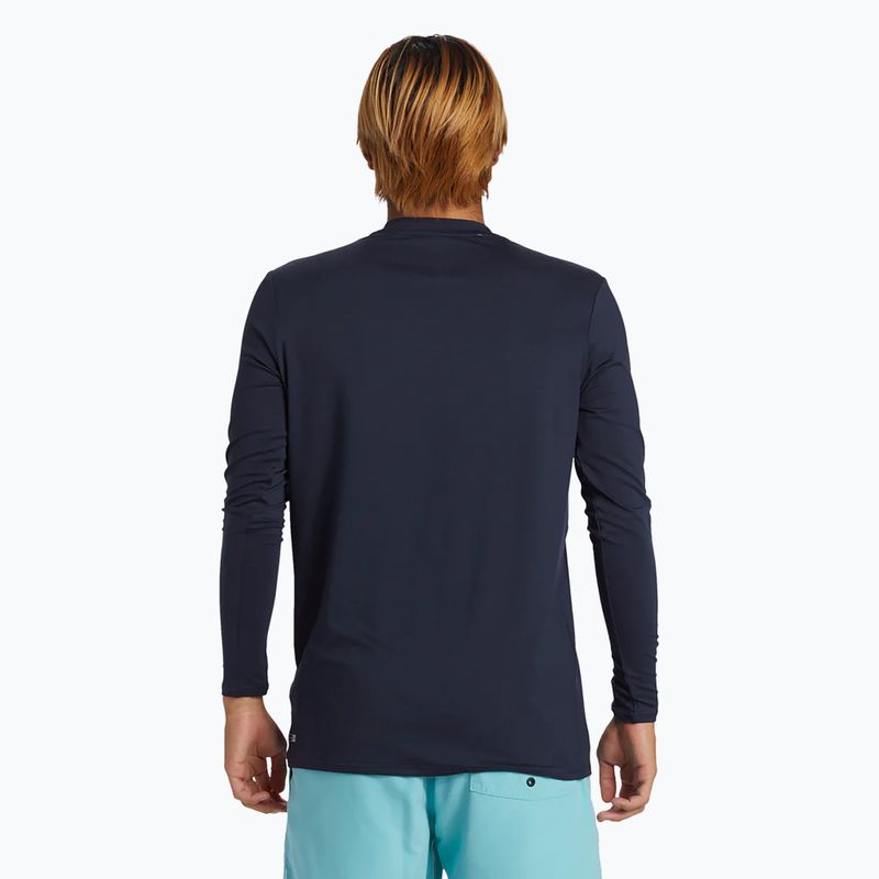 Pánské plavecké tričko Longsleeve Quiksilver Everyday Surf Tee dark navy 3