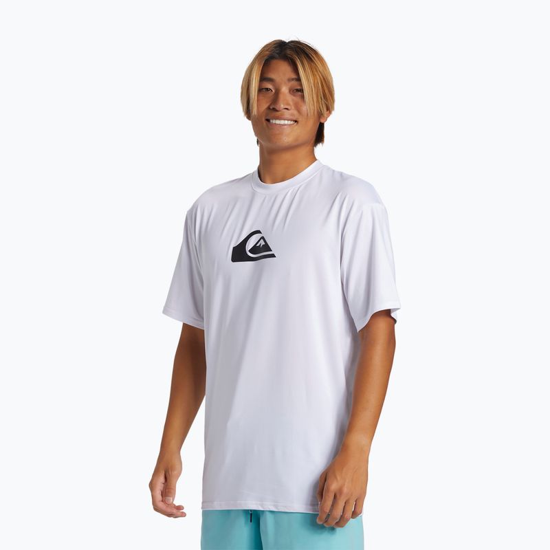 Pánské plavecké tričko Quiksilver Everyday Surf Tee white 3