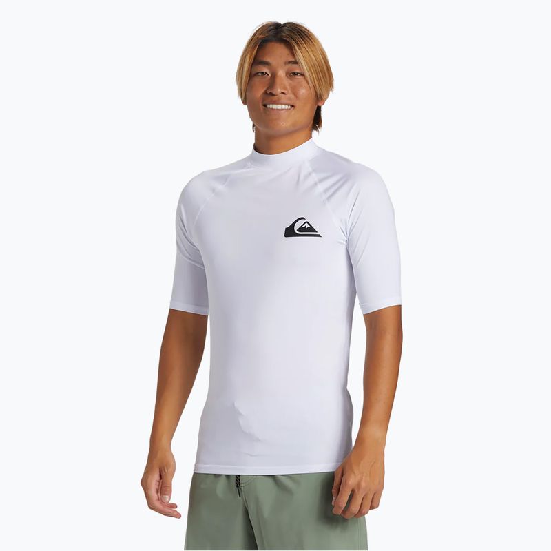 Pánské plavecké tričko Quiksilver Everyday UPF50 white 3