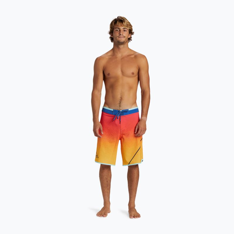 Pánské plavecké šortky  Quiksilver Surfsilk New Wave 20 cayenne 4