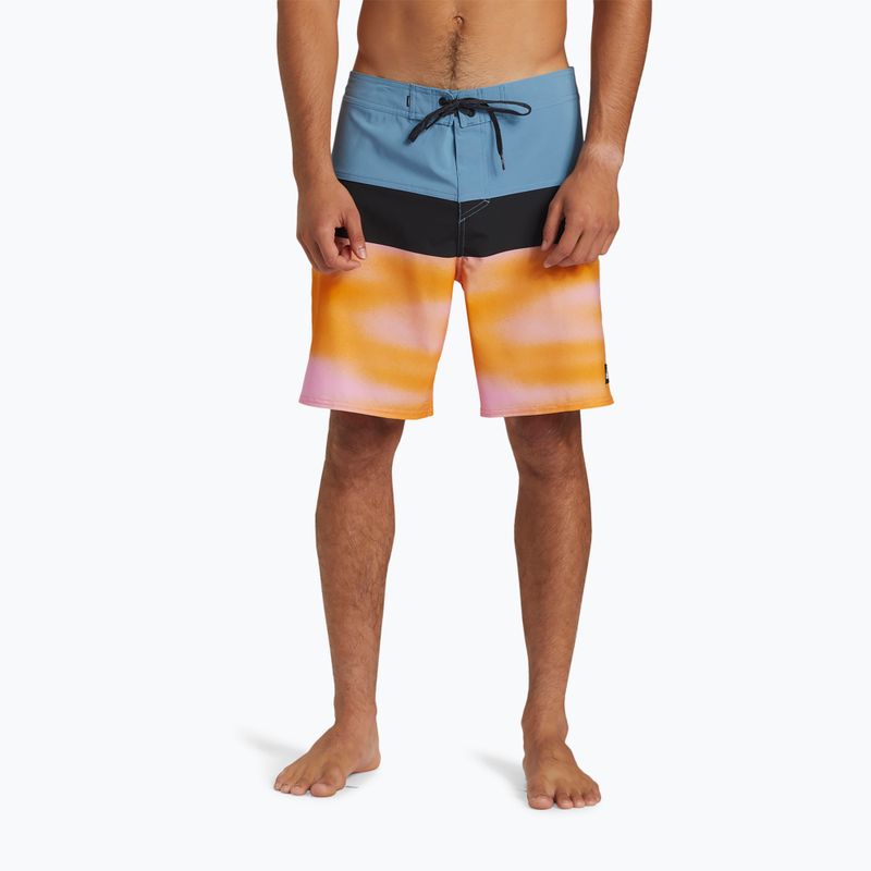 Pánské plavecké šortky  Quiksilver Surfsilk Panel 18 prism pink 3