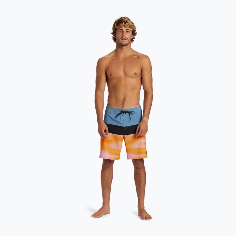 Pánské plavecké šortky  Quiksilver Surfsilk Panel 18 prism pink 4