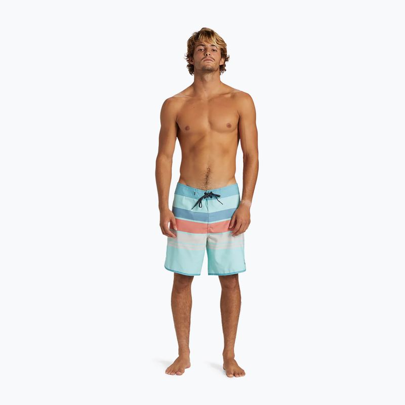 Pánské plavecké šortky  Quiksilver Everyday Stripe 19 limpet shell 4