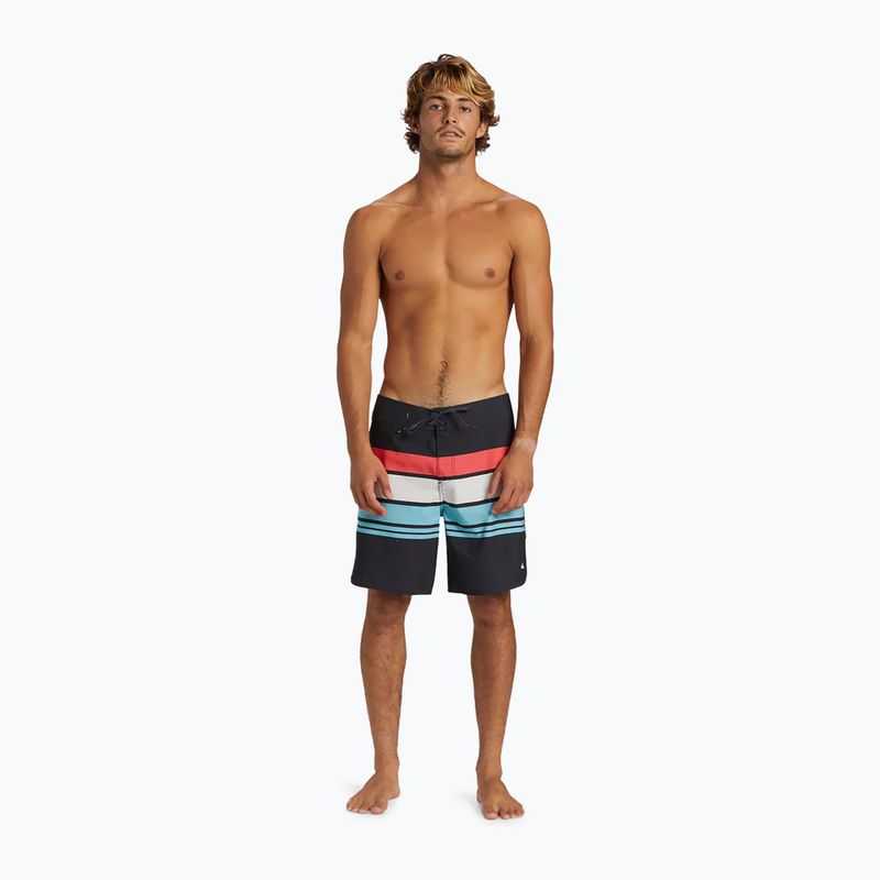 Pánské plavecké šortky  Quiksilver Everyday Stripe 19 black 4