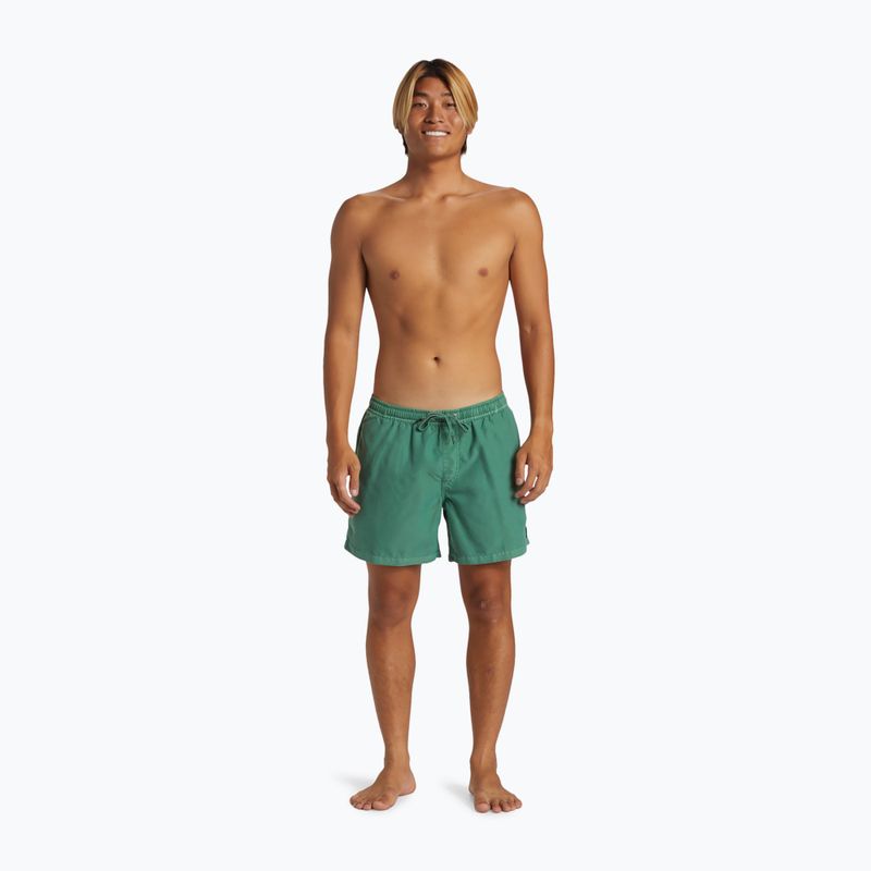 Pánské plavecké šortky  Quiksilver Everyday Surfwash Volley 15 frosty spurce 4