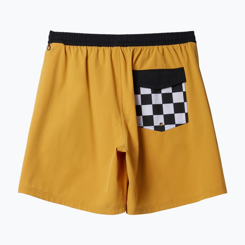 Pánské plavecké šortky  Quiksilver Original Straight 17 mustard 2