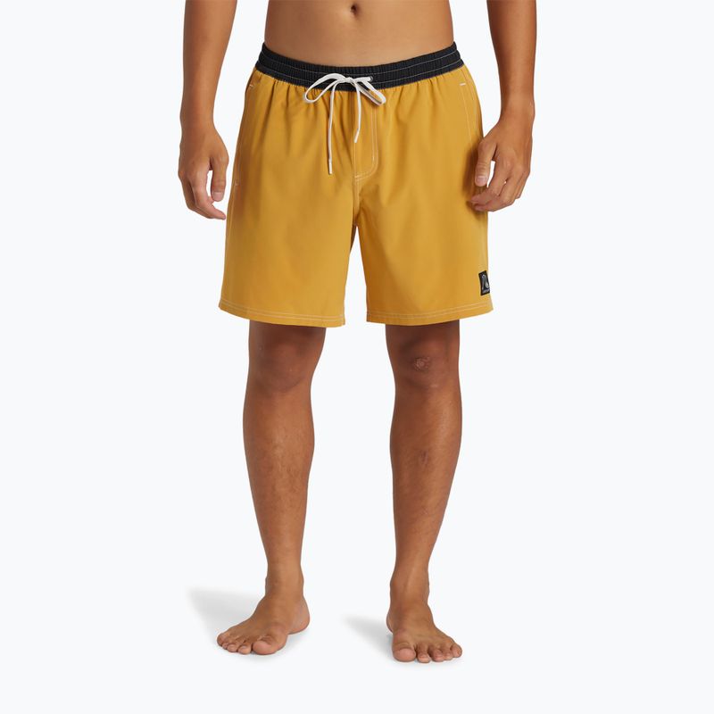 Pánské plavecké šortky  Quiksilver Original Straight 17 mustard 3