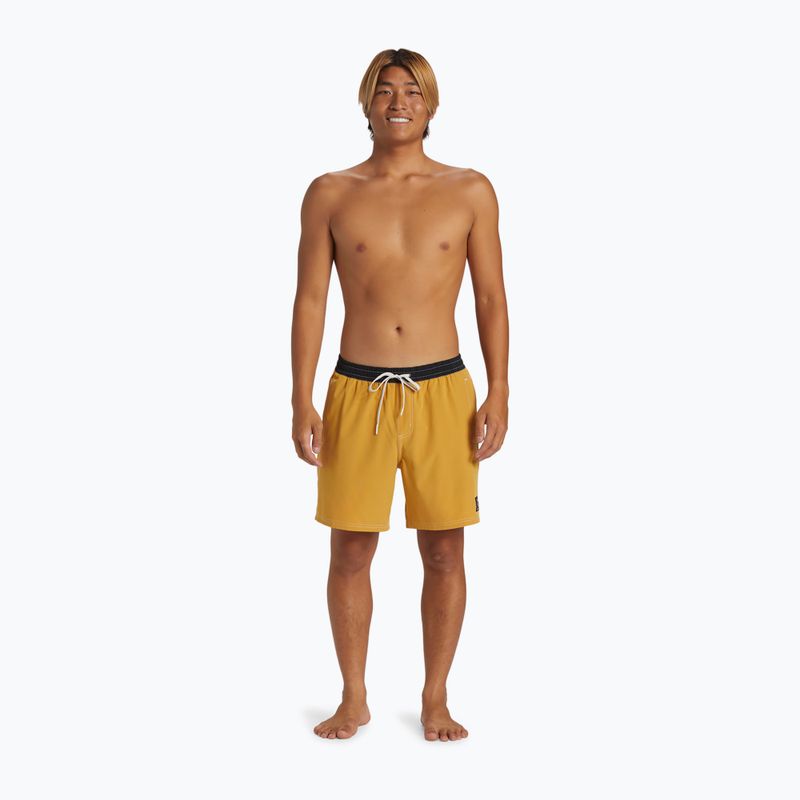 Pánské plavecké šortky  Quiksilver Original Straight 17 mustard 4