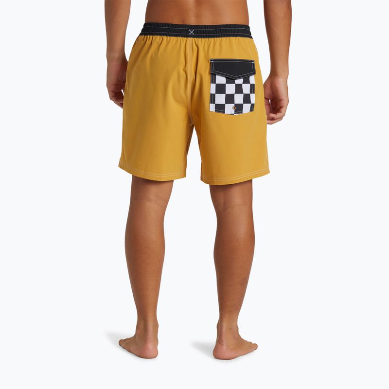 Pánské plavecké šortky  Quiksilver Original Straight 17 mustard 5