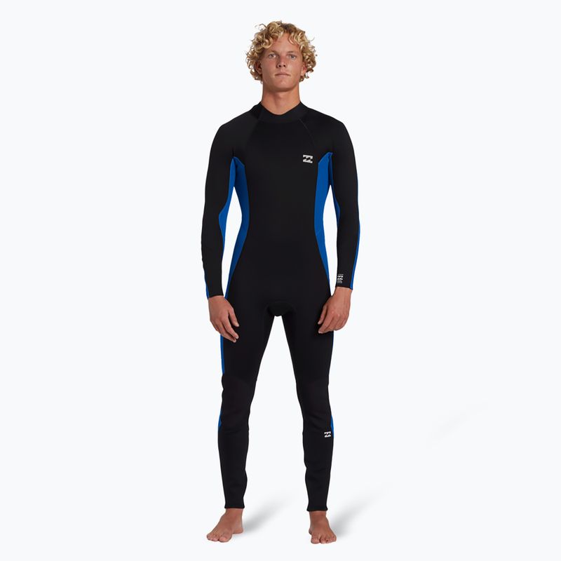 Pánský plavecký neopren Billabong 4/3 mm Foil BZ GBS Fullsuit mid blue swimming foam