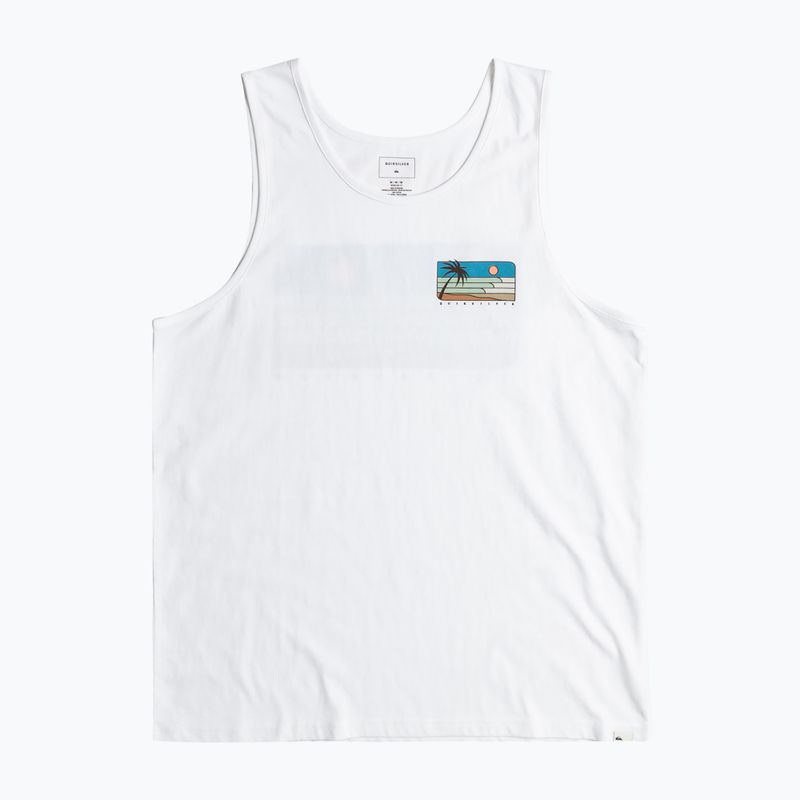 Quiksilver pánské tílko Line Up Tank top white